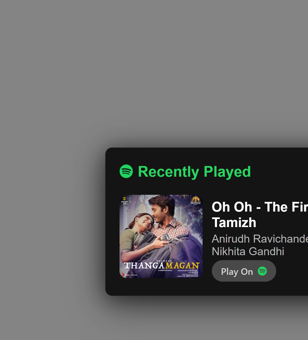 Spotify API